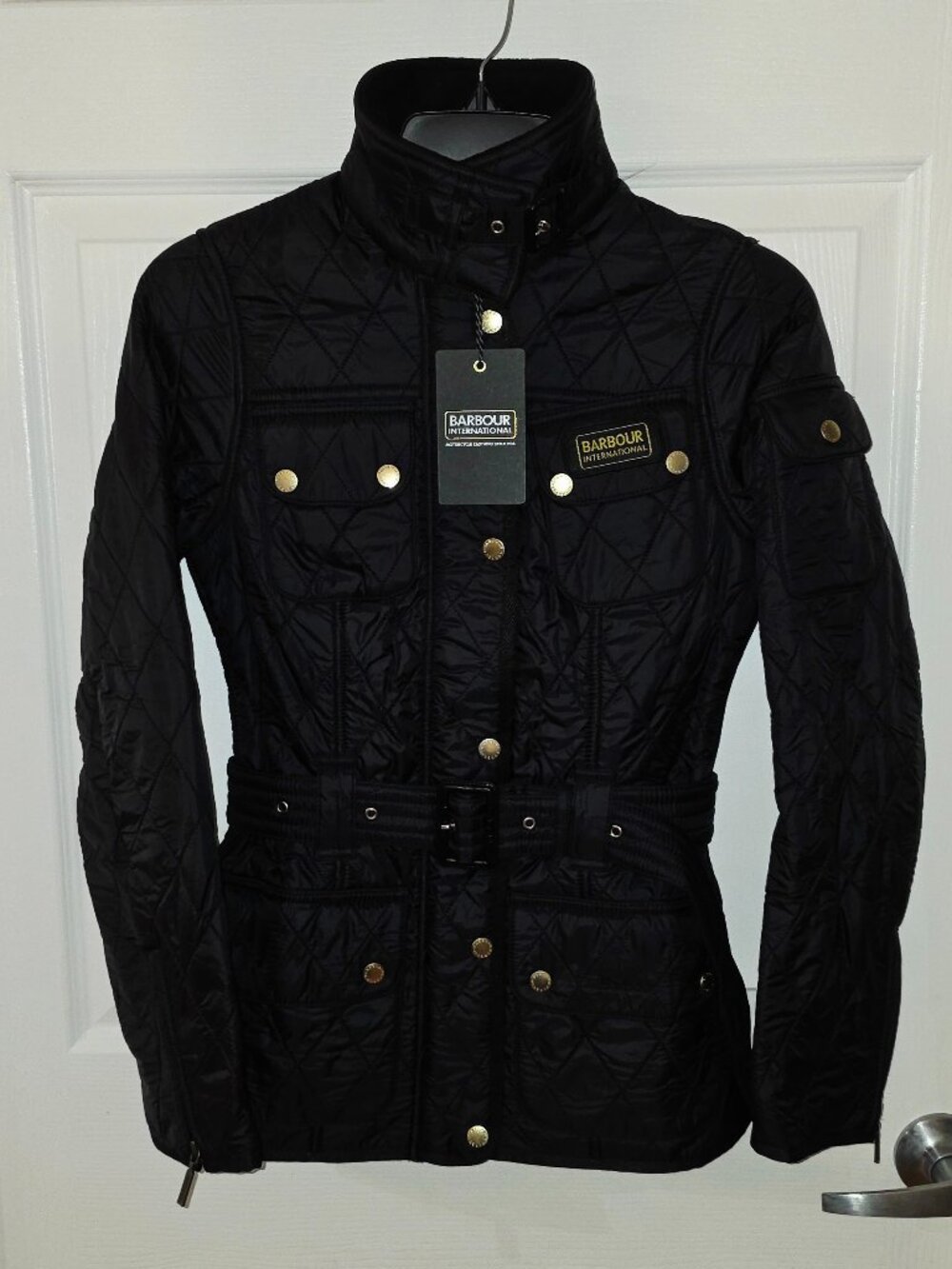 Barbour International Diamond Quilted Jacket